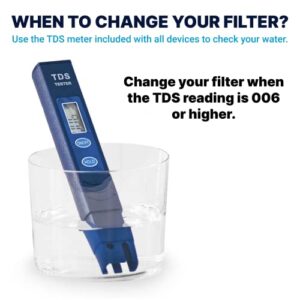 ZeroWater 22 Cup Ready-Read 5-Stage Water Filter Dispenser, NSF Certified to Reduce Lead and PFOA/PFOS, Instant TDS Read Out