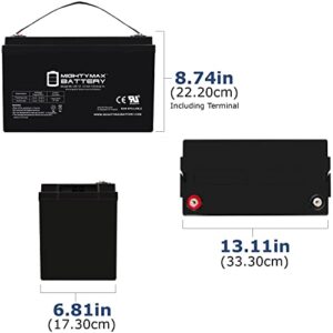 12V 125AH SLA Replacement Battery for Basement Watchdog 30HDC140S