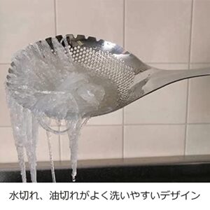 ののじ(nonoji) Ladle, パスタおたま 大, Sliver