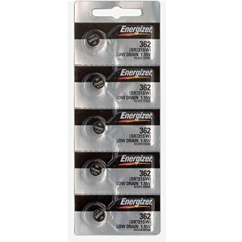 100 WATCH BATTERIES 362/362 SR721SW ENERGIZER Tools