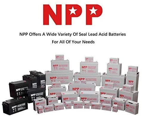 NPD12-100Ah 12 Volt 100Ah 12V AGM SLA Deep Cycle Rechargeable Battery, 1200+ Deep Cycle 100amp Battery,for Most Home Appliances, RV, Camping, Cabin, Marine, UPC, Trolling Motor and Off-Grid System