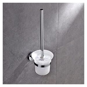 toilet bowl brush holder for bathroom wall mounted stainless steel rust resistance cleaning tools bathroom accessories