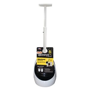 korky 97-5a beehivemax toilet plunger, black