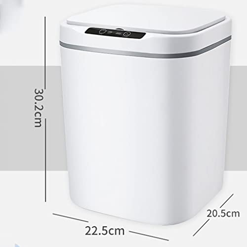 WENLII Touch-Free Trash Cans Smart Infrared Motion Sensor Waste Bin for Kitchen Bathroom Garbage Car Storage Box