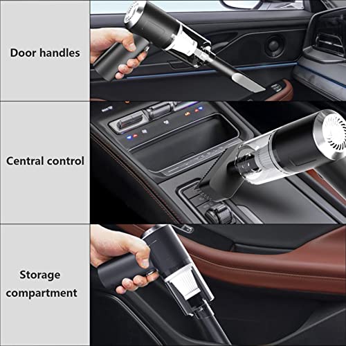 Usbinx Life Upgrade Car Vacuum Cleaner, 120W Handheld Powerful Suction Car Vacuum Cleaner, Mini Dusts Buster with USB Portable Vacuum Cleaner for Keyboard, Car, Household Necessities