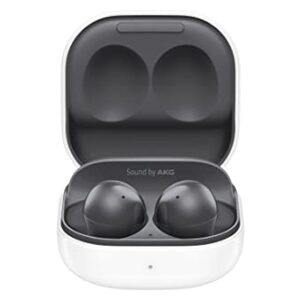 SAMSUNG Galaxy Buds 2 True Wireless Earbuds Noise Cancelling Ambient Sound Bluetooth Lightweight Comfort Fit Touch Control US Version, Graphite