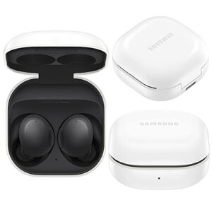 SAMSUNG Galaxy Buds2 True Wireless Earbuds Noise Cancelling Ambient Sound Bluetooth Lightweight Comfort Fit Touch Control, International Version (Graphite)