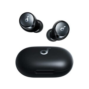 soundcore by anker space a40 auto-adjustable active noise cancelling wireless earbuds, reduce noise by up to 98%, 50h playtime, hi-res sound, comfortable fit, app customization, wireless charge
