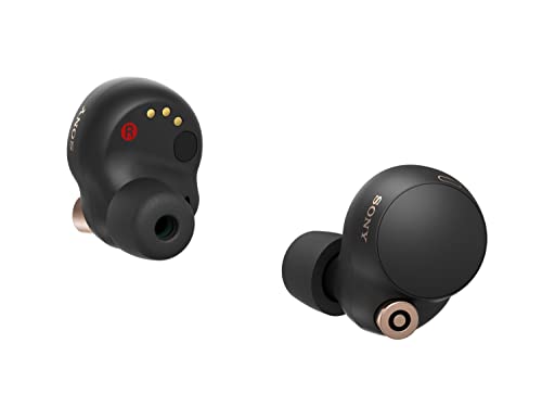 Sony WF-1000XM4 Industry Leading Noise Canceling Truly Wireless Earbud Headphones with Alexa Built-in, Black (Renewed)