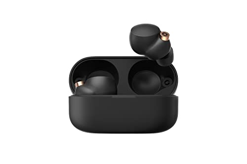 Sony WF-1000XM4 Industry Leading Noise Canceling Truly Wireless Earbud Headphones with Alexa Built-in, Black (Renewed)