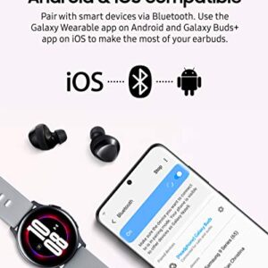 Samsung Galaxy Buds Plus, True Wireless Earbuds Bluetooth 5.0 (Wireless Charging Case Included), Black – US Version