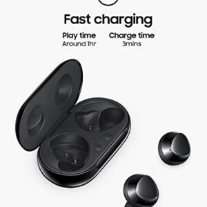 Samsung Galaxy Buds Plus, True Wireless Earbuds Bluetooth 5.0 (Wireless Charging Case Included), Black – US Version