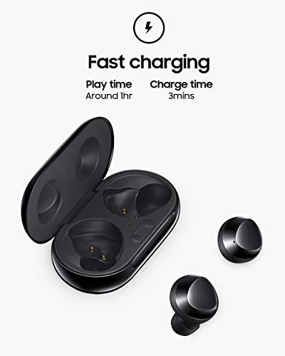 Samsung Galaxy Buds Plus, True Wireless Earbuds Bluetooth 5.0 (Wireless Charging Case Included), Black – US Version