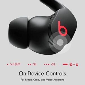 Beats Fit Pro True Wireless Noise Cancelling in-Ear Headphones - Black (Renewed), MK2F3LL/A