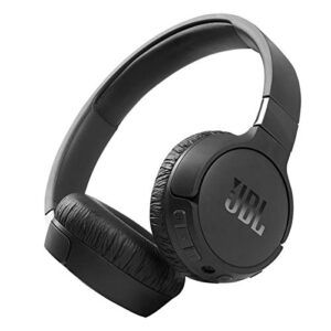 jbl tune 660nc: wireless on-ear headphones with active noise cancellation – black