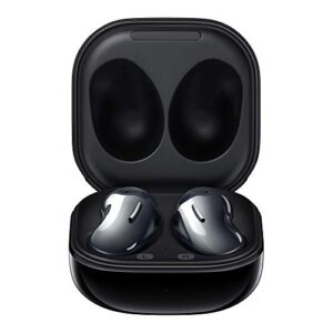 samsung galaxy buds live (anc) active noise cancelling tws open type wireless bluetooth 5.0 earbuds for ios & android, 12mm drivers, international model – sm-r180 (mystic black)