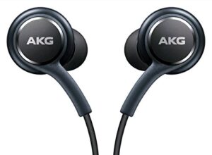 oem stereo headphones w/microphone for samsung galaxy s8 s9 s8 plus s9 plus note 8 – designed by akg – 100% original