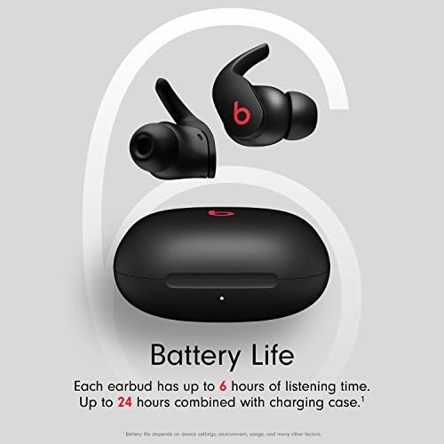 Beats Fit Pro True Wireless Bluetooth Noise Cancelling in-Ear Headphones - Black (Renewed)