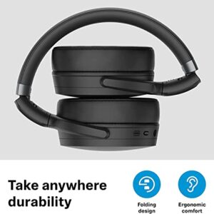 Sennheiser HD 450SE Bluetooth 5.0 Wireless Headphone with Alexa Built-in - Active Noise Cancellation, 30-Hour Battery Life, USB-C Fast Charging, Foldable - Black