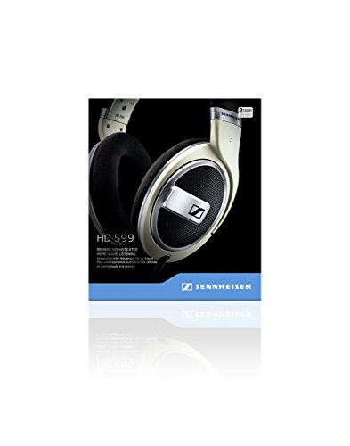 SENNHEISER HD 599 Open Back Headphone, Ivory