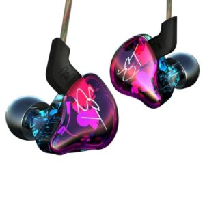 yinyoo easy kz zst colorful hybrid banlance armature with dynamic in-ear earphone 1ba+1dd hifi headset (colorful zst nomic)