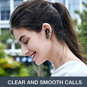 HYIEAR Wireless Earbuds – Bluetooth Headphones with Microphone and Touch Control – Ultra-Light and Ergonomic Wireless Bluetooth Earbuds – 40 Hours Playtime – IPX5 Waterproof Wireless Earphones