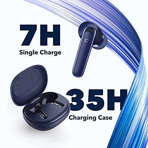 Soundcore by Anker Life P3 Noise Cancelling Earbuds, Ultra Long 50H Playtime, Fast Charging, Big Bass, Multi-Mode Noise Cancelling, AI-Enhanced Calls, Wireless Charging, App Control, Bluetooth 5.2