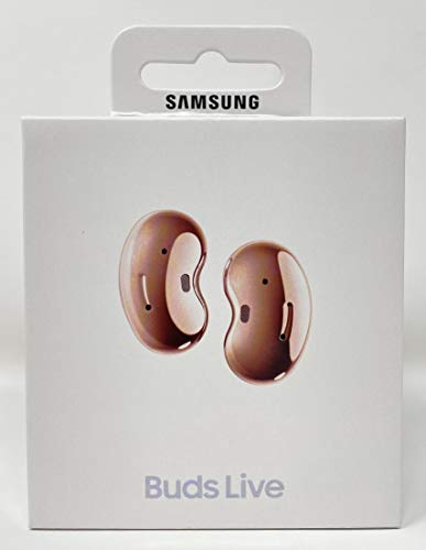 Samsung Galaxy Buds Live, Wireless Earbuds w/Active Noise Cancelling (Mystic Bronze)