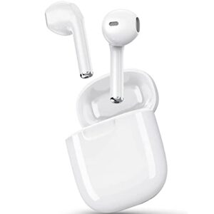 wireless earbuds, bluetooth 5.3 headphones with active noise cancelling air buds pods 3d stereo in-ear built-in microphone ipx7 waterproof earphones sport headsets for iphone/samsung/airpod case