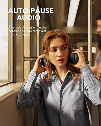 Soundcore by Anker Life Q35 Multi Mode Active Noise Cancelling Headphones, Bluetooth Headphones with LDAC for Hi Res Wireless Audio, 40H Playtime, Comfortable Fit, Clear Calls, for Home, Work, Travel