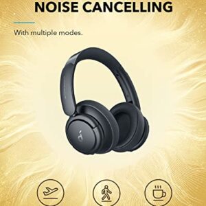 Soundcore by Anker Life Q35 Multi Mode Active Noise Cancelling Headphones, Bluetooth Headphones with LDAC for Hi Res Wireless Audio, 40H Playtime, Comfortable Fit, Clear Calls, for Home, Work, Travel