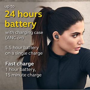 Jabra Elite Active 75t True Wireless Earbuds with Wireless Charging Enabled Case, Gray (Renewed)