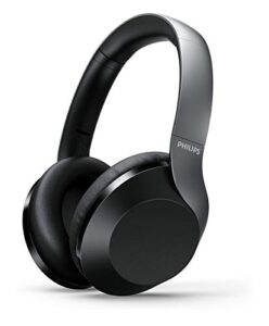 philips ph805 active noise canceling (anc) over ear wireless bluetooth performance headphones w/hi-res audio, comfort fit and 30 hours of playtime (taph805bk) (renewed)