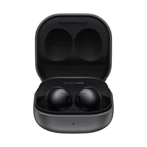 SAMSUNG Galaxy Buds2 True Wireless Earbuds Noise Cancelling Ambient Sound Bluetooth Lightweight Comfort Fit Touch Control, International Version - Onyx