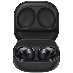 samsung galaxy buds pro, true wireless earbuds w/active noise cancelling (wireless charging case included), phantom black (international version) (renewed)