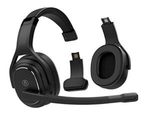 rand mcnally cleardryve 220 premium 2-in-1 wireless headset for clear calls with noise cancellation, long battery life & all-day comfort (renewed)