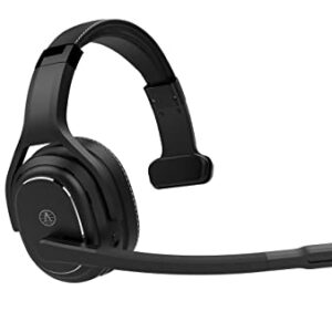 Rand McNally ClearDryve 220 Premium 2-in-1 Wireless Headset for Clear Calls with Noise Cancellation, Long Battery Life & All-Day Comfort (Renewed)