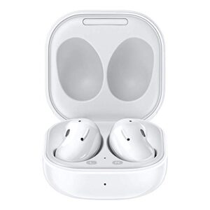 samsung galaxy buds-live active noise-cancelling wireless bluetooth 5.0 earbuds (mystic white)