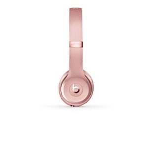 Beats Solo3 Wireless On-Ear Headphones - Apple W1 Headphone Chip, Class 1 Bluetooth, 40 Hours of Listening Time - Rose Gold (Previous Model)