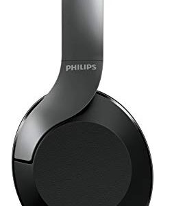 Philips PH805 Active Noise Canceling (ANC) Over Ear Wireless Bluetooth Performance Headphones w/Hi-Res Audio, Comfort Fit and 30 Hours of Playtime (TAPH805BK)