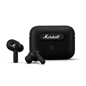 Marshall Motif True Wireless Noise Canceling Headphones, Black