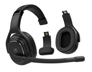 rand mcnally cleardryve 220 premium 2-in-1 wireless headset for clear calls with noise cancellation, long battery life & all-day comfort