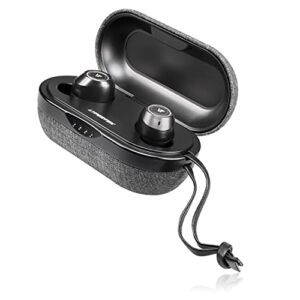 LYPERTEK PurePlay Z3 2.0 - True Wireless Earbuds - 10+70 Hours Play Time, PureControl App, Bluetooth 5.2, Wireless Charging, IPX7 Waterproof, Black