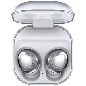 Samsung Galaxy Buds Pro, True Wireless Earbuds w/Active Noise Cancelling (Wireless Charging Case Included), Phantom Silver (International Version)