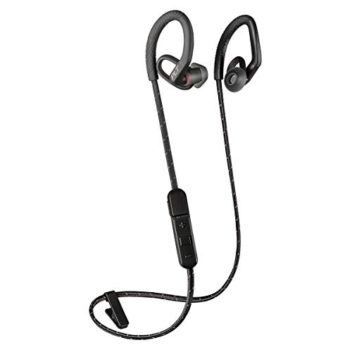 Plantronics BackBeat FIT 350 Wireless Headphones, Stable, Ultra-Light, Sweatproof in Ear Workout Headphones, Black