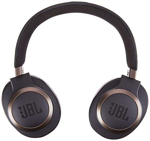JBL Live 650BTNC, Black - Wireless Over-Ear Bluetooth Headphones - Up to 20 Hours of Noise-Cancelling Streaming - Includes Multi-Point Connection & Voice Assistant