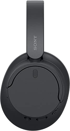 Sony Wireless Noise Cancelling Headphones - Over The Ear Bluetooth Headset with Mic for Phone-Call – Black + NeeGo 3.5mm Headphone Extension Cable, 10ft