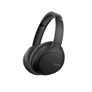 sony wireless noise-cancelling over-the-ear headphones wh-ch710n – black (renewed)
