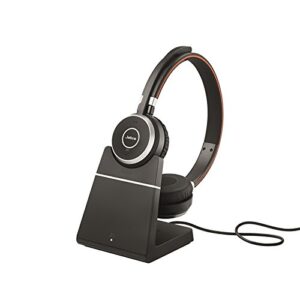 jabra evolve 65 with charging stand uc stereo
