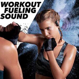 Anker Soundcore Spirit X2, True Wireless Earbuds, Body-Moving Bass, IP68 Sweatproof, 36H Playtime, Fast Charge, Secure Earhooks, Bluetooth 5, CVC 8.0 Clear Calls, Sports Earphones for Gym (Renewed)